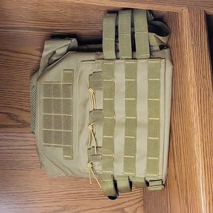 Plate carrier tan